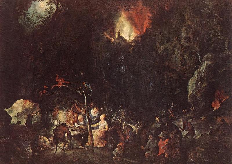 Temptation of St Anthony dfs, BRUEGHEL, Jan the Elder